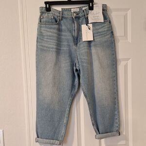 Parker Light Blue Boyfriend Jeans Size 12S